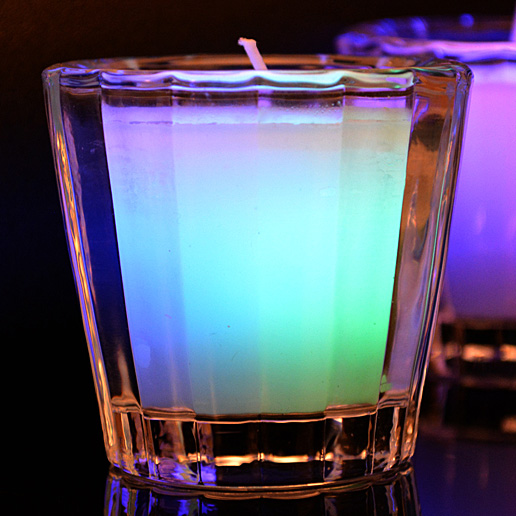 Color-Changing Scented Candle