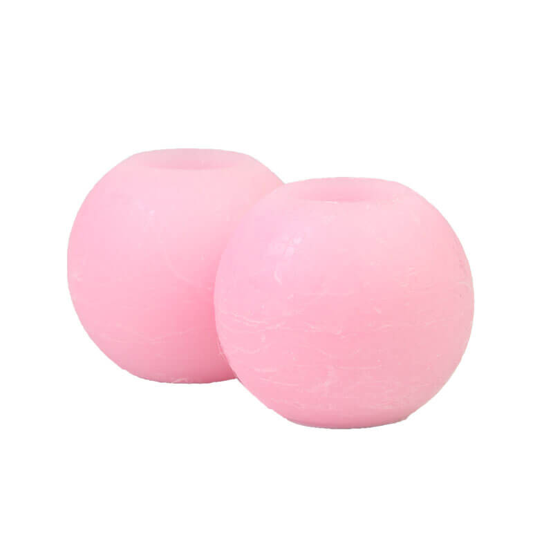 Set of 2 Pink Flameless LED Candle with Blow Out Function