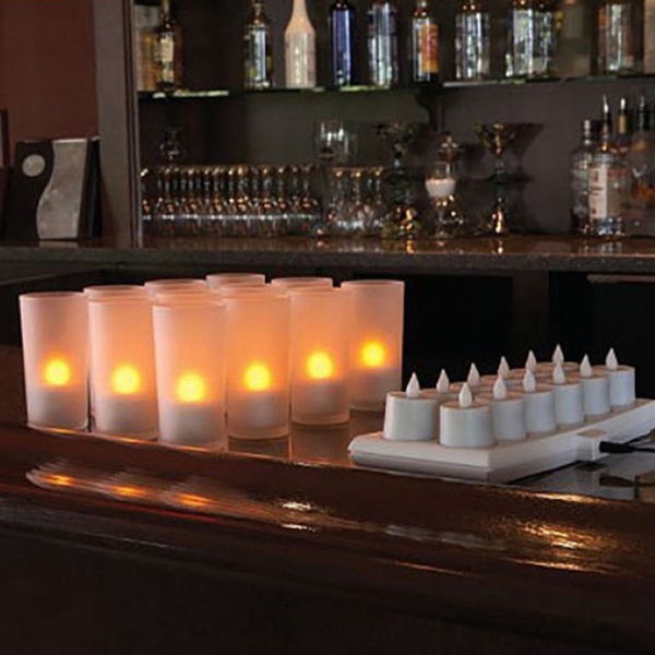 Standard Original Rechargeable Candles with Holders