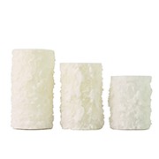 White Snow Pillar Flameless LED Candle Electronic candles